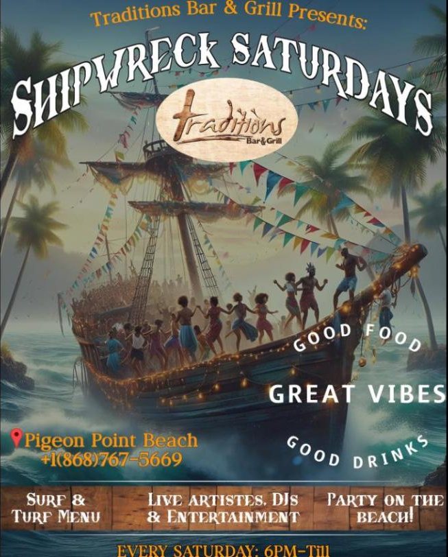 Shipwreck Saturdays flyer